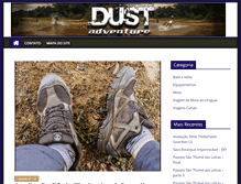 Tablet Screenshot of dustadventure.com